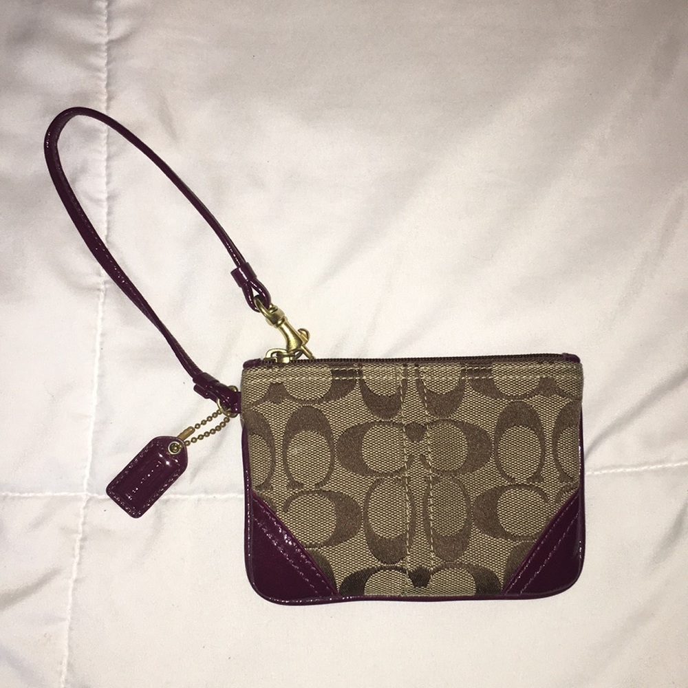Coach wristlet
